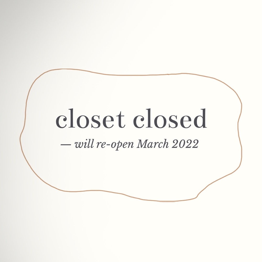 ⏐re-opening March 2022⏐